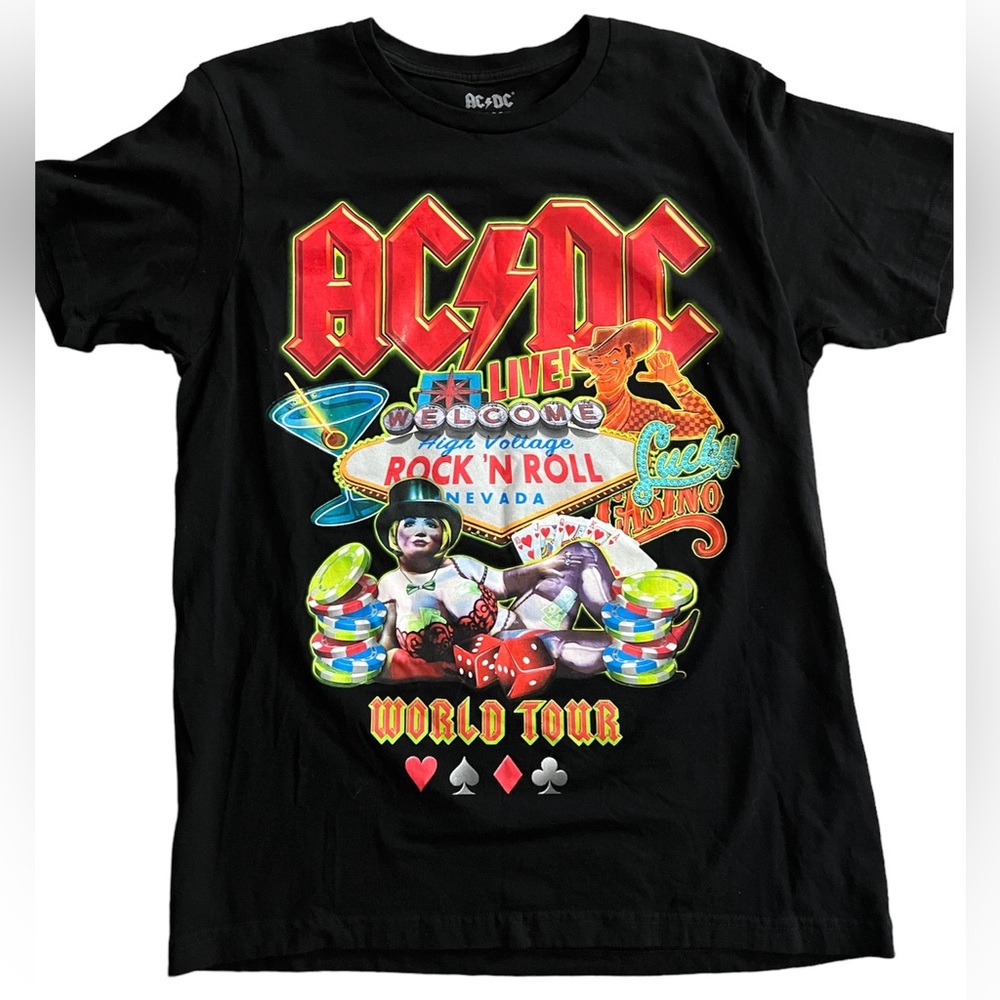 AC/DC live Reason limited edition tee shirt from dollskill